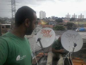 Instalador antena sky